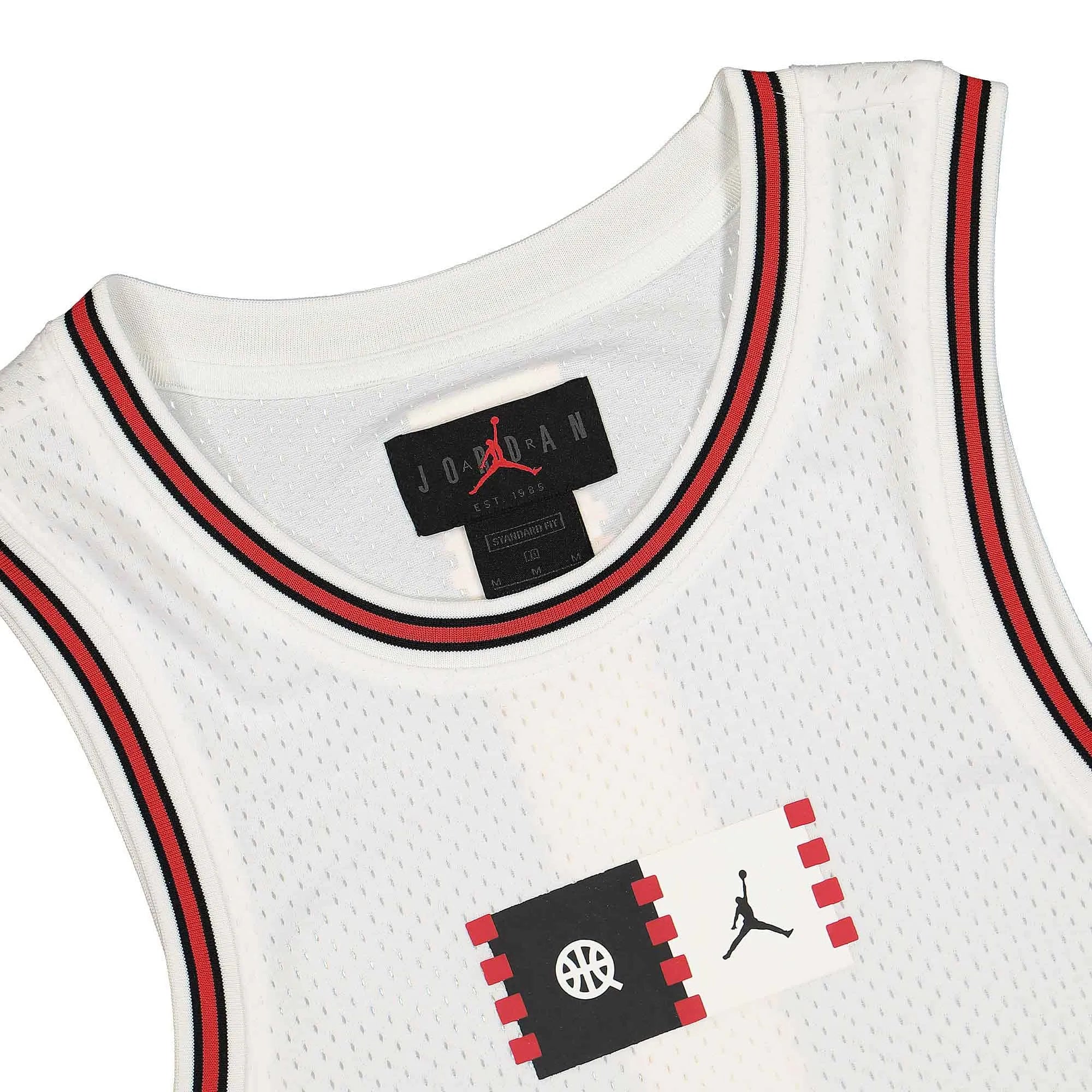 Nike Air Jordan T-shirt Fille Multi Blanc