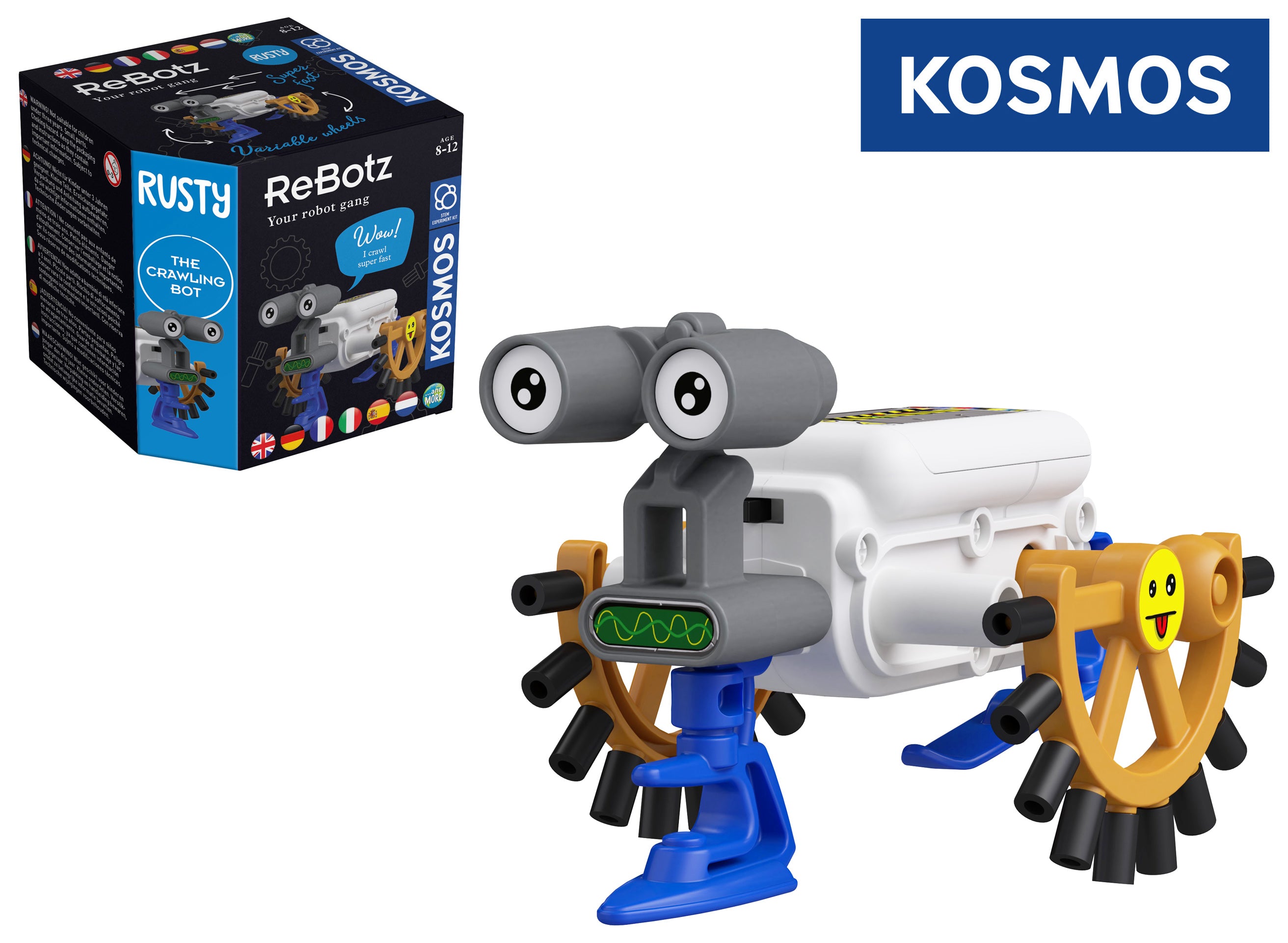 Kosmos Robot Rusty Driving