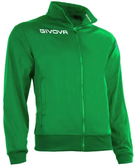 Felpa sportiva Givova Polarfleece Mono 500 Verde