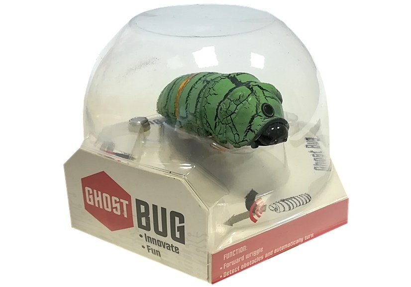 Infrared Caterpillar Avoids Obstacles Green