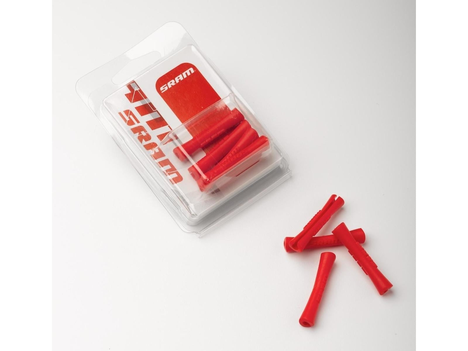 Sram Line/housing Frame Protector Rubber Red