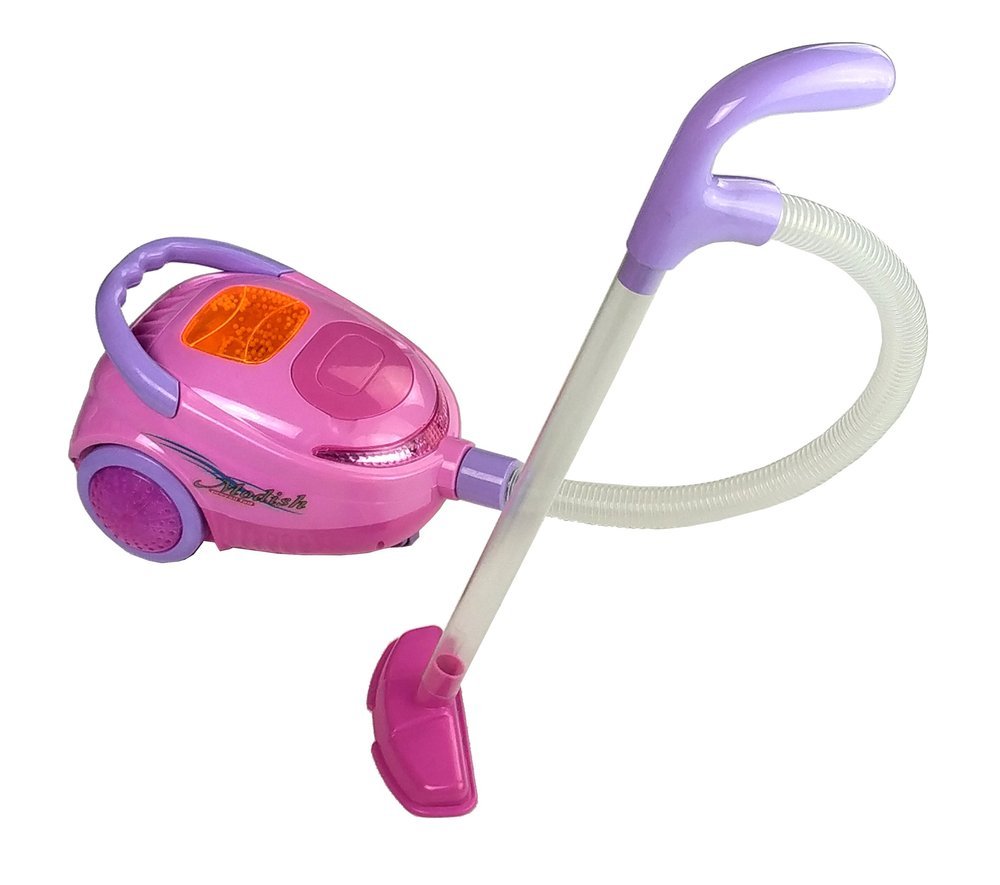 Cleaning Set On A Cart With A Vacuum Cleaner