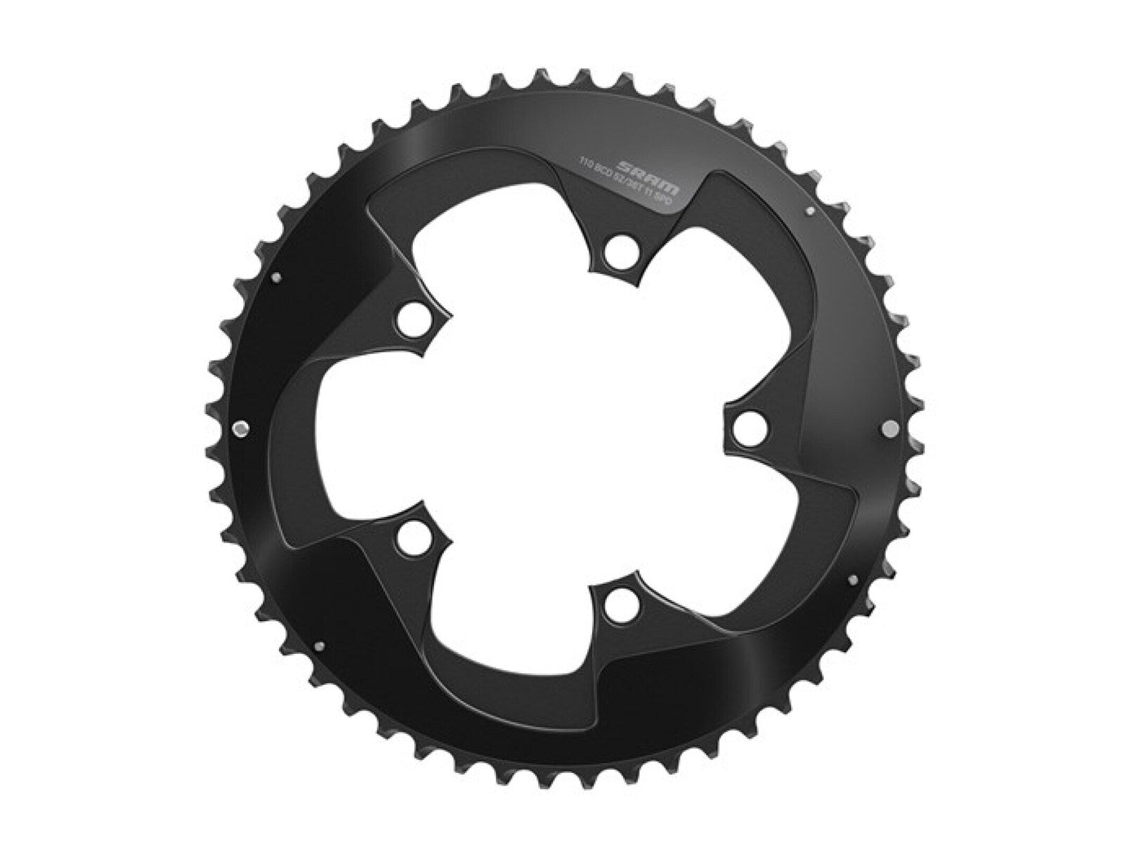 Sram 2x11 Road Chainring Silver