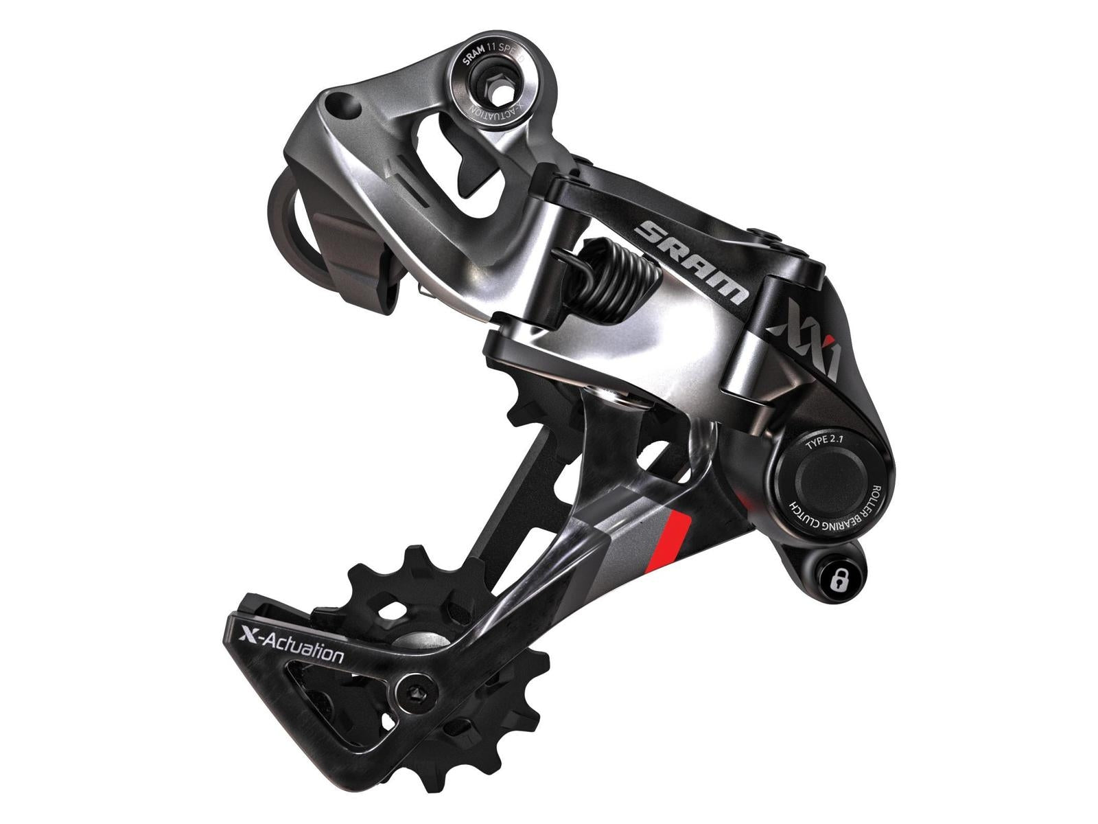 Sram Rear Derailleur Xx1 Type 2.1 Black-red