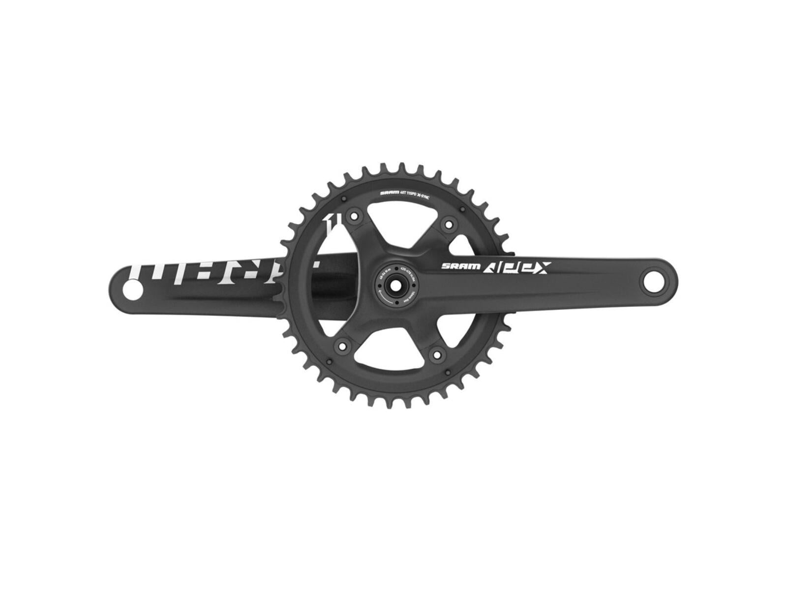 Sram Crankset Apex 1 Black