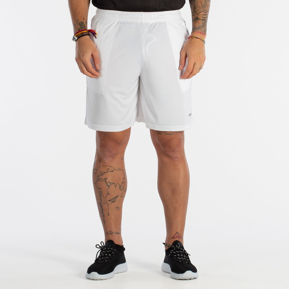 Pantalón Corto Softee Full Con Bolsillos Para Adulto Blanco