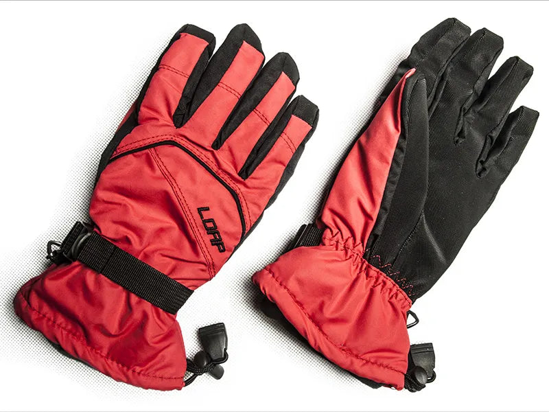 Guantes de invierno loap vista rojo xl