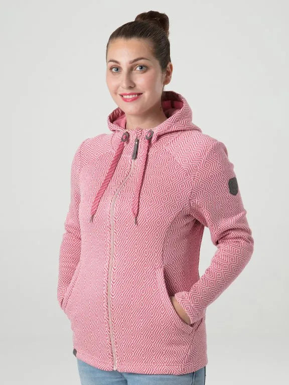 Suéter Esportivo Feminino Gamali Rosa
