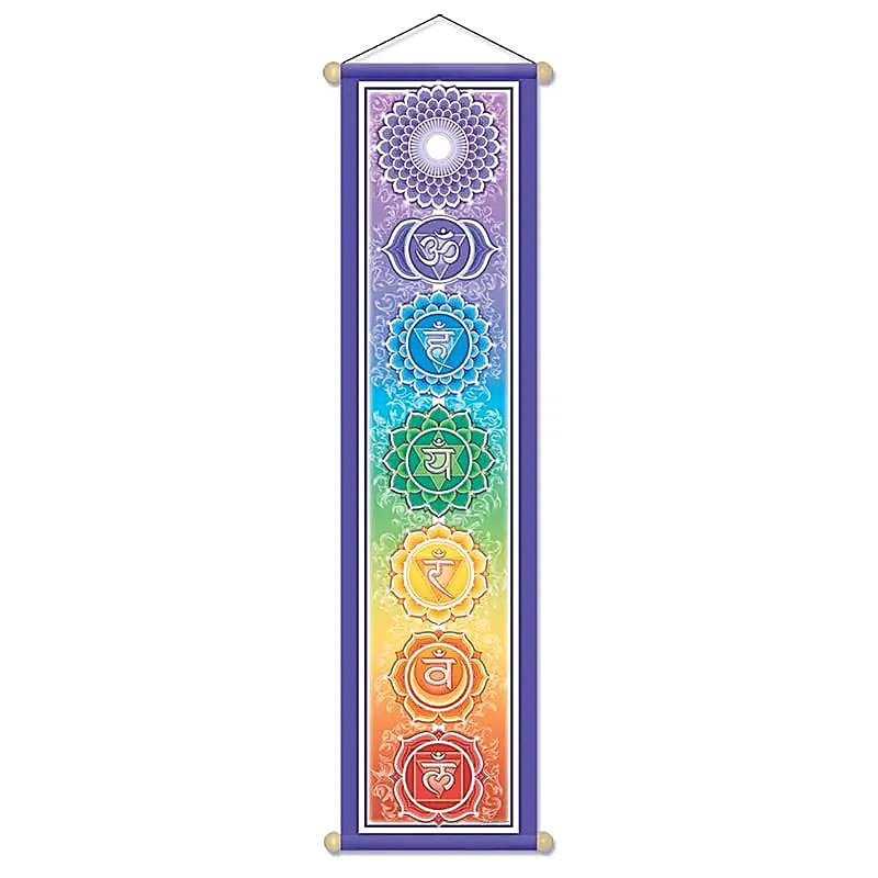 Chakra Banner Stort - 30x120 Cm