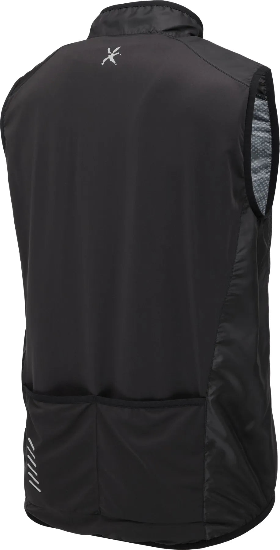 Férfi kerékpáros mellény klimatex alto1 fekete xl