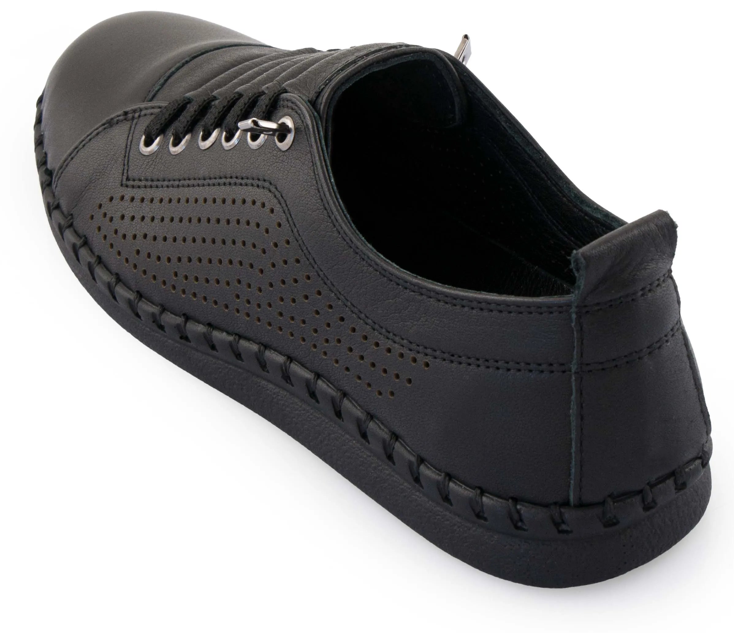 Women's Leather Shoes Nell Perform Black