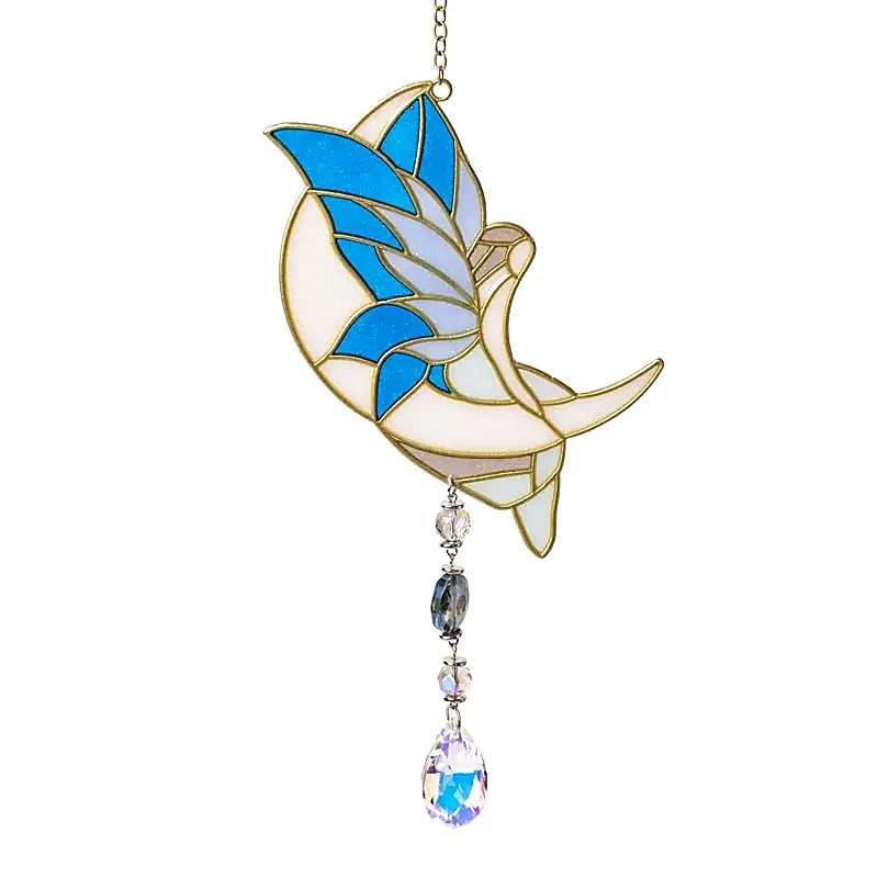 Fönsterhängare Moon Fairy Blue - ±34cm