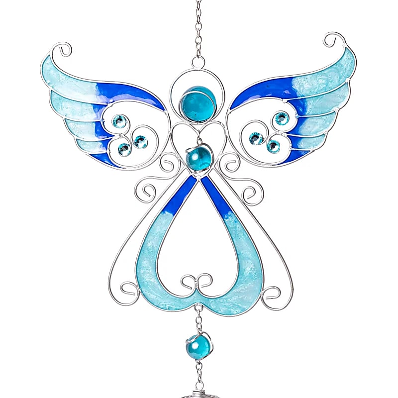 Wind Chime Angel Blue - ±75cm