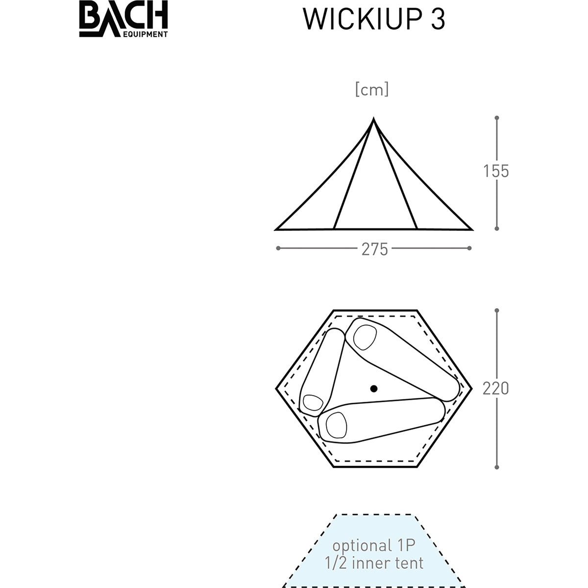 Bach Wickiup 3 Willow Bough Green