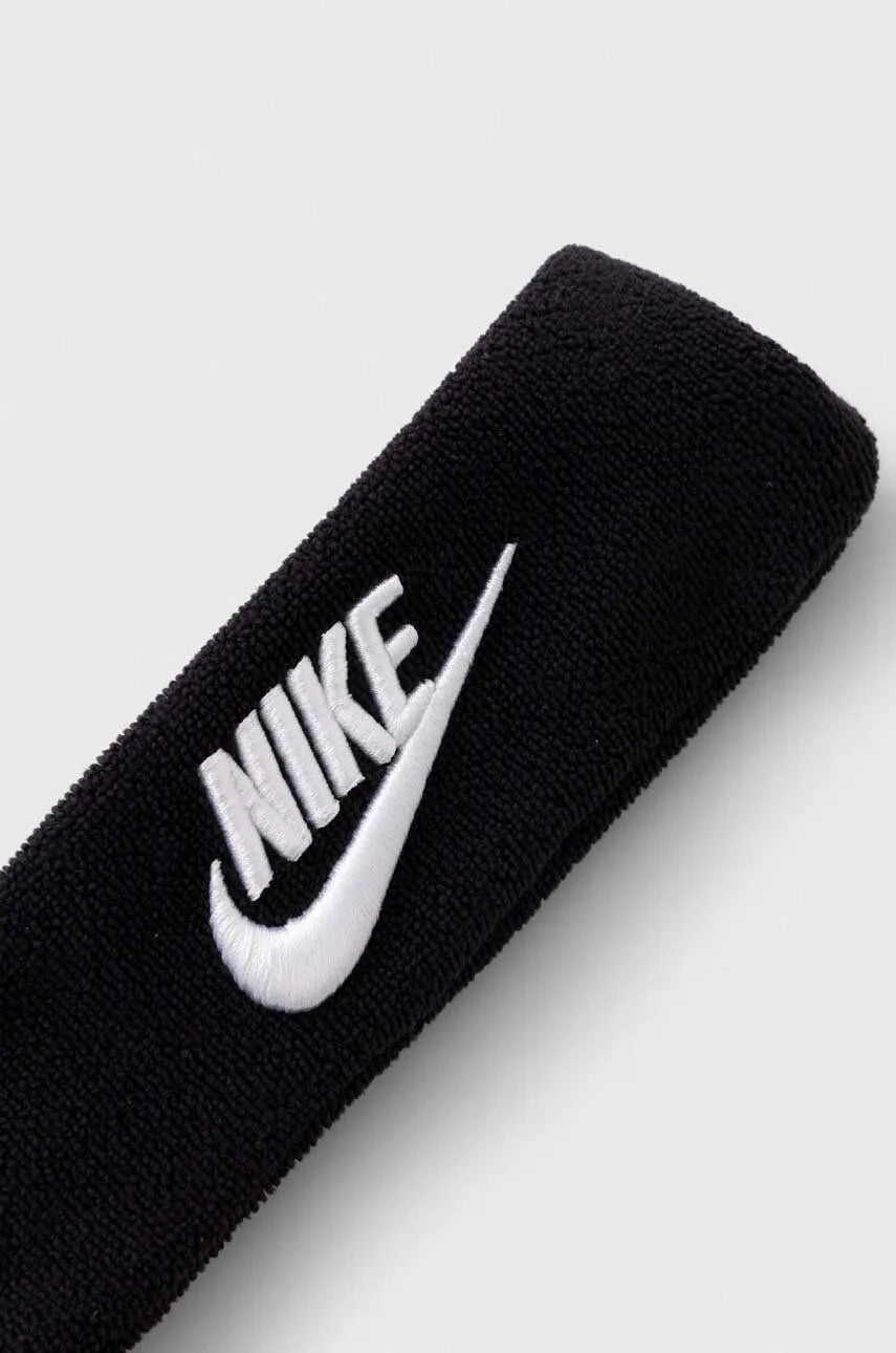 Nike Classic Headband Leathan Terry Black