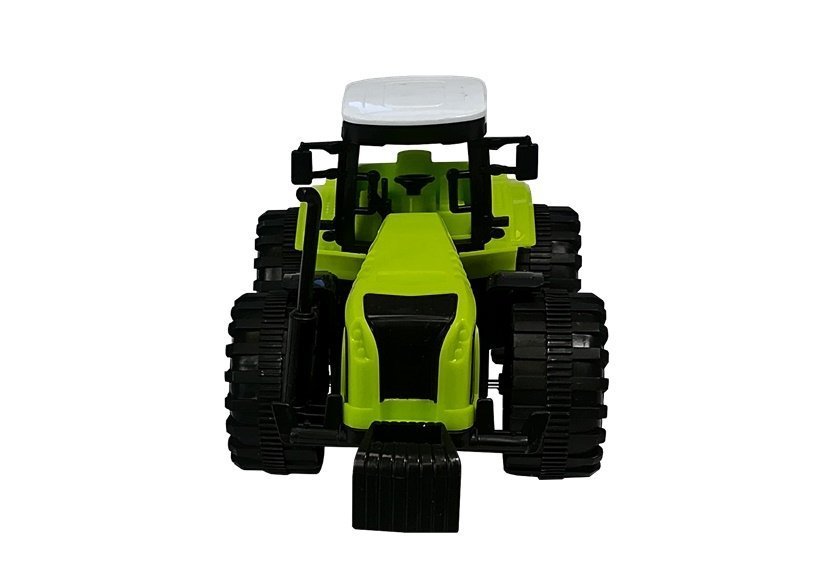 Set Of Vehicle Farmer Tractor