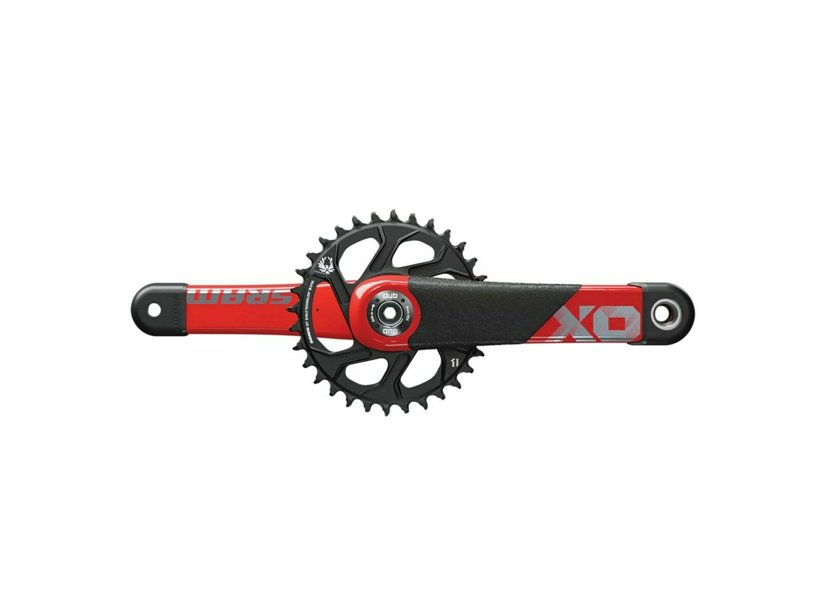 Sram Crankset X01 All Downhill Dub Red