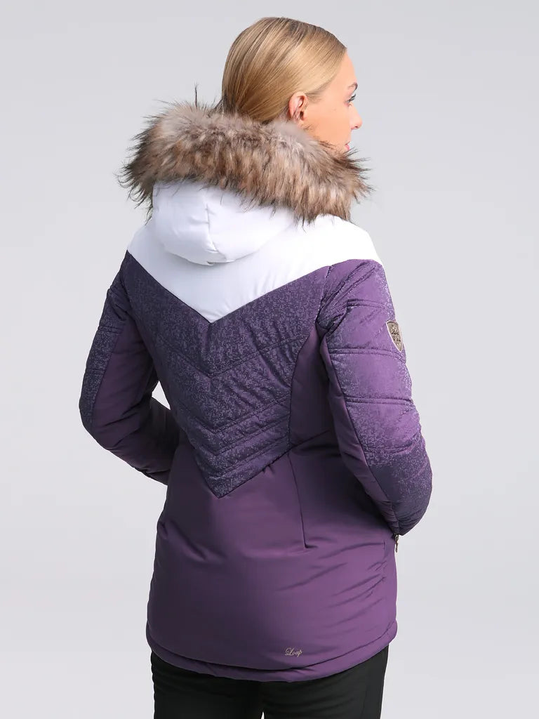 Jachetă de schi pentru femei Loap Okinora violet