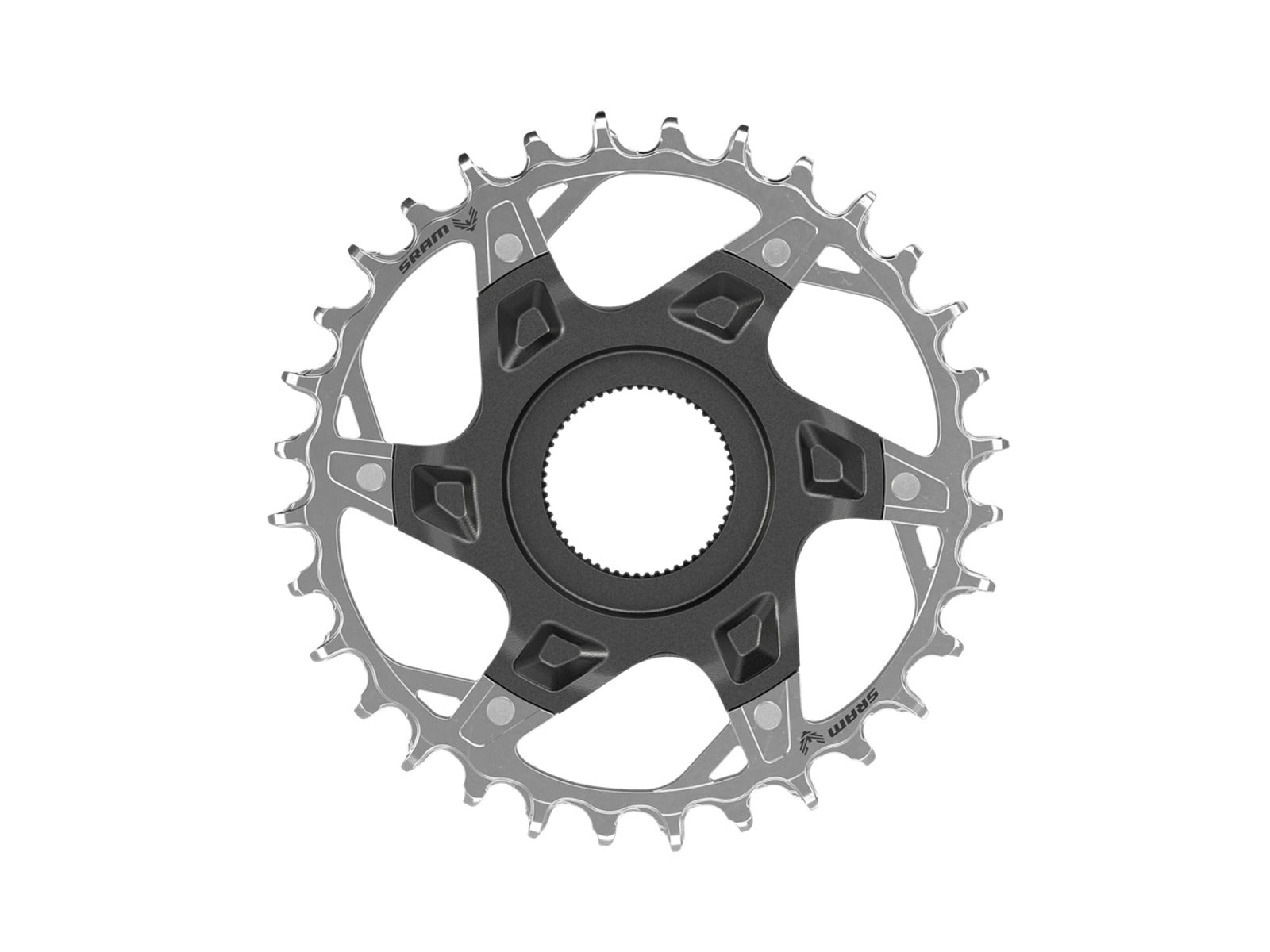 Sram Chainring Xxt-type Fazua E-mtb Silver