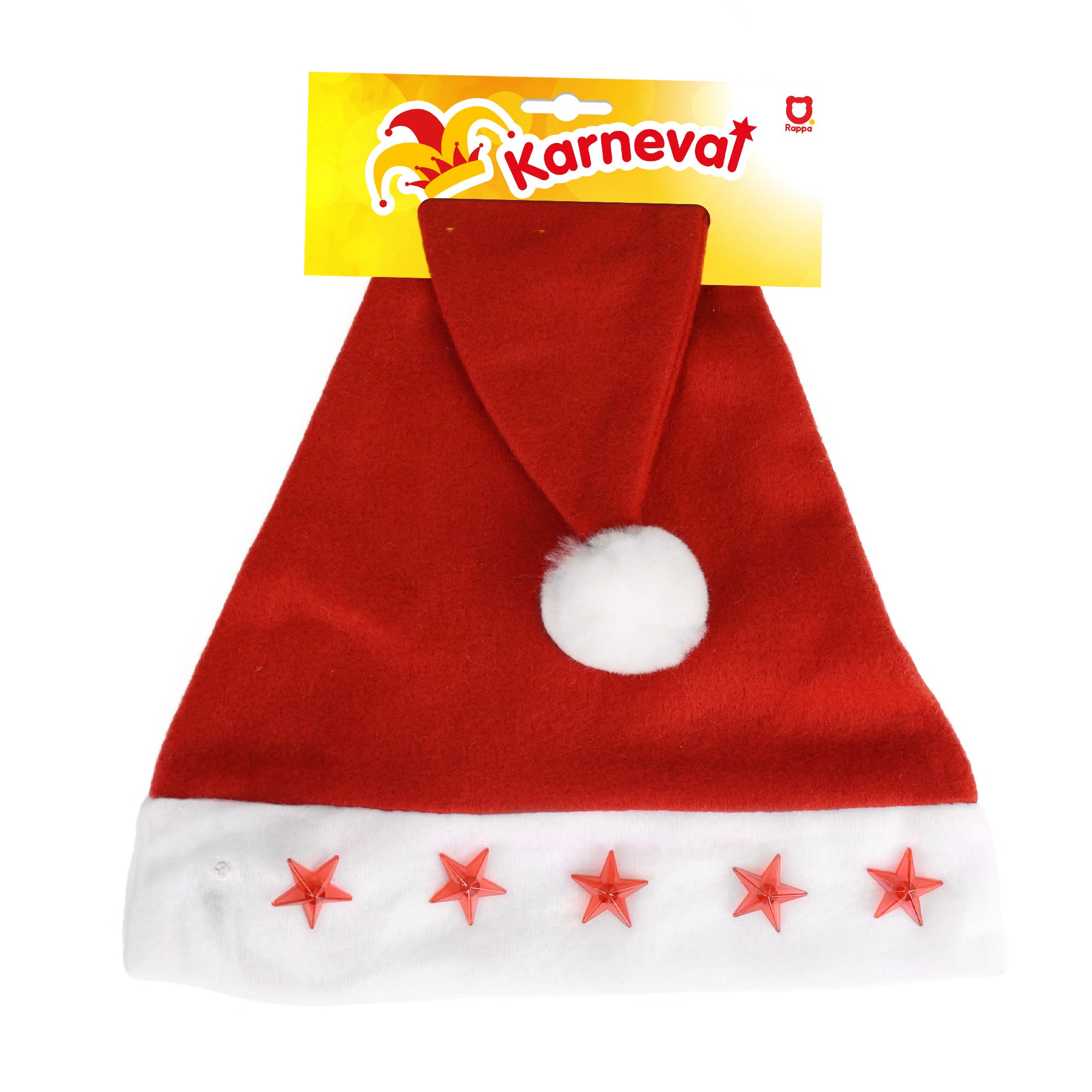 Vianočný blikajúci klobúk pre dospelých