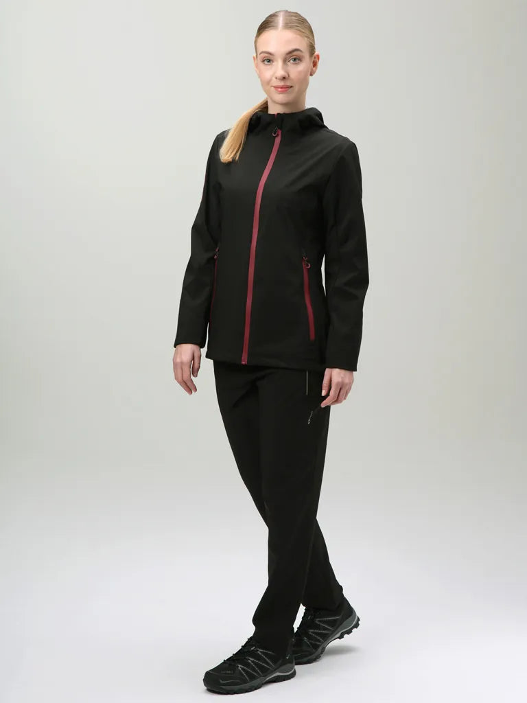 Női kabát kabát ulvana fekete l