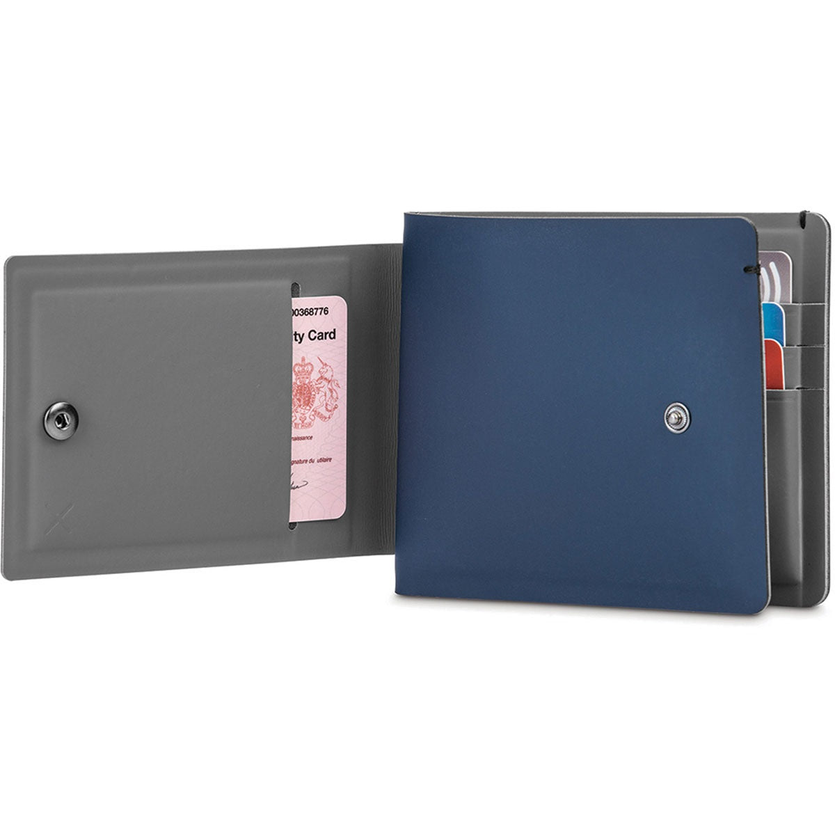 Pacsafe Rfidsafe Tec Bifold Plus Wallet Navy / Red