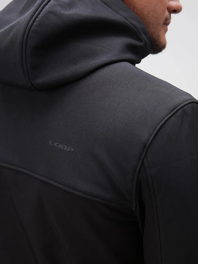 Jachetă Softshell pentru bărbați Loap Lupp Black