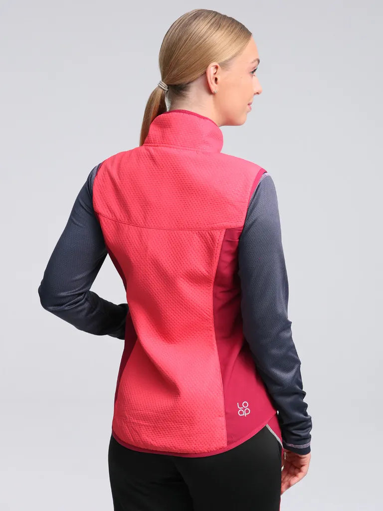 Damesportsvest Loap Uravena Pink