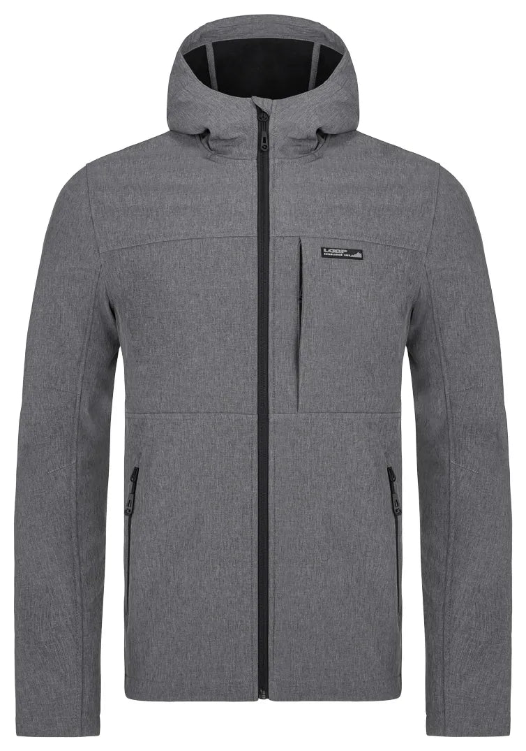 Jachetă Softshell pentru bărbați Loap Luskan gri