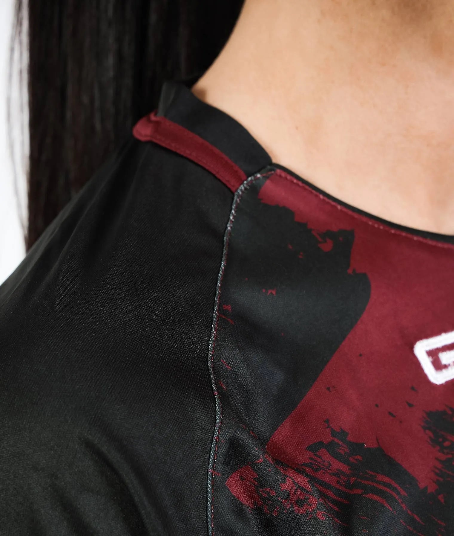 Givova art interlock granatsvart sport t-shirt 3xl