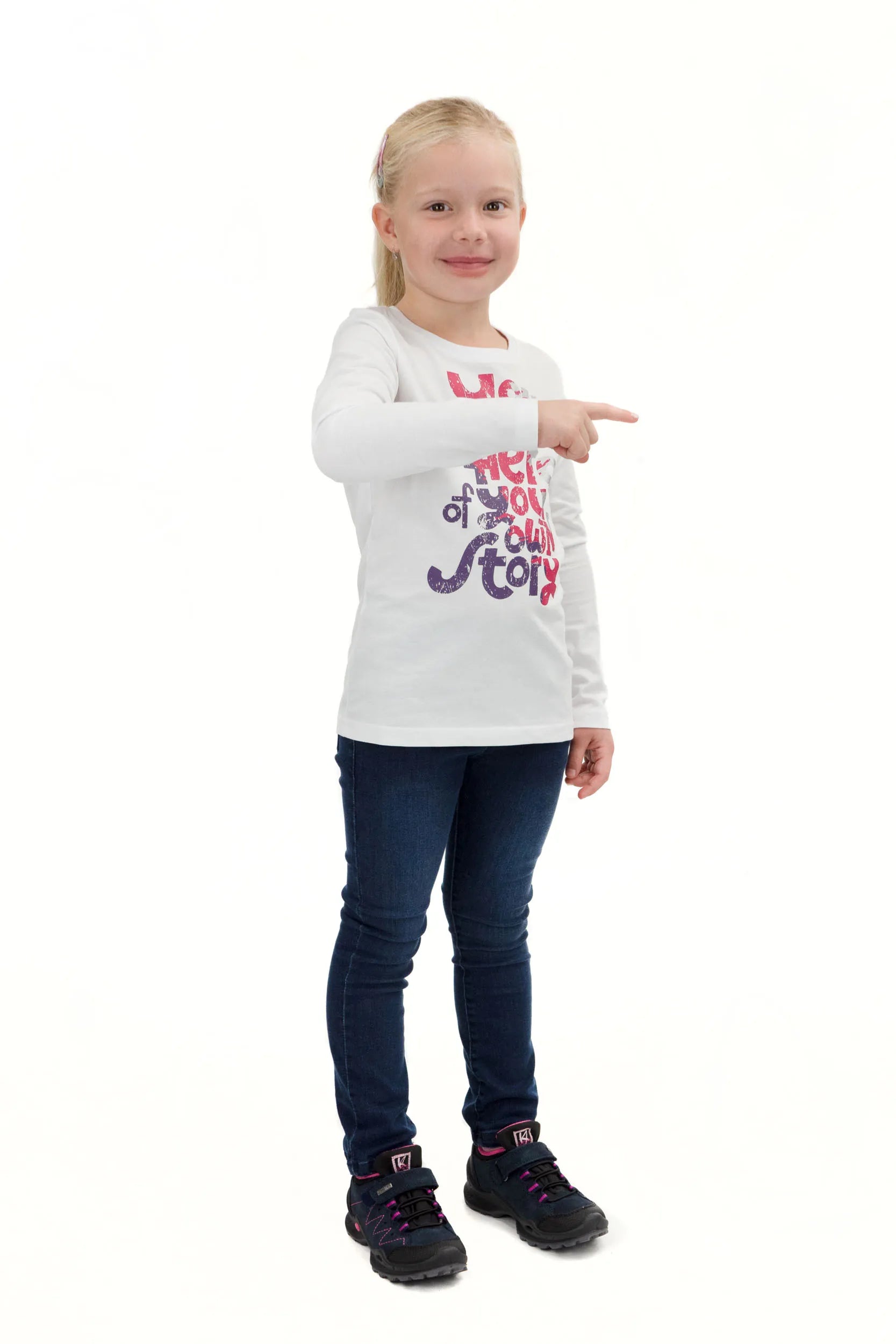 Gyerek póló cipós előke fehér 128