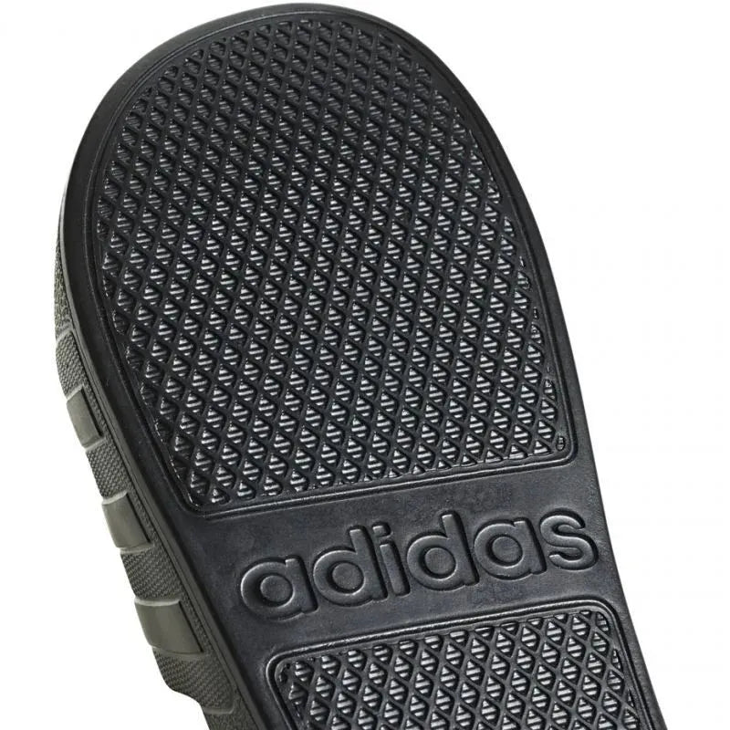 Kapcie Adidas unisex Adilette Aqua czarno-biało-tech szary czarny