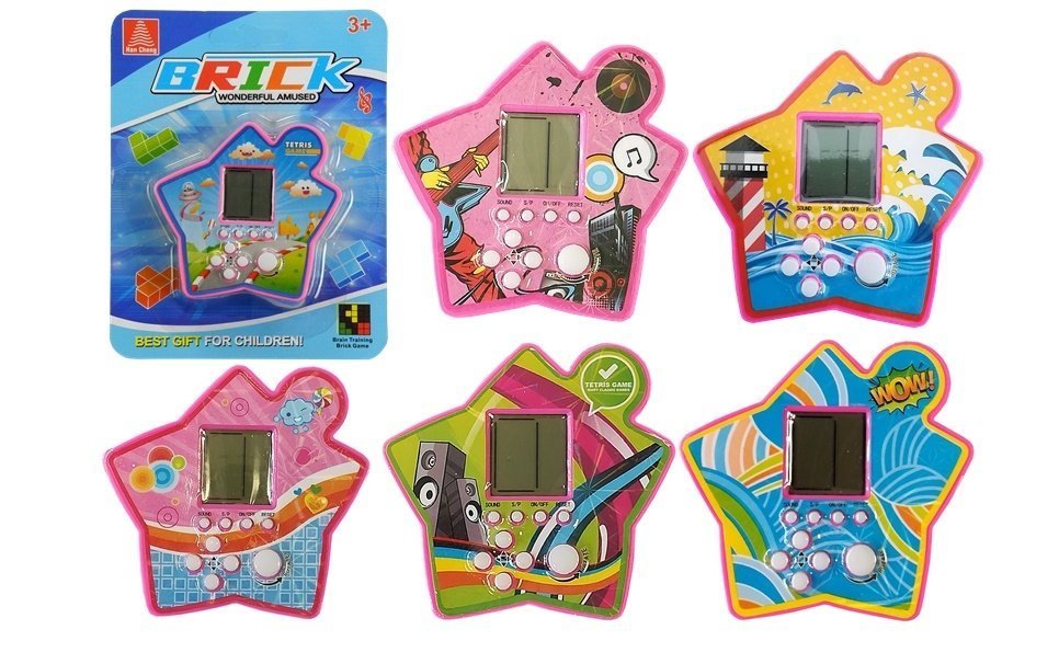 Gioco del mattone elettronico Tetris Portable Star