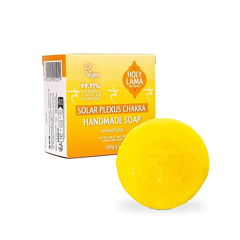 Mydło Świętego Lamy Czakra Splotu Słonecznego - 100 G Zestaw 2 Szt