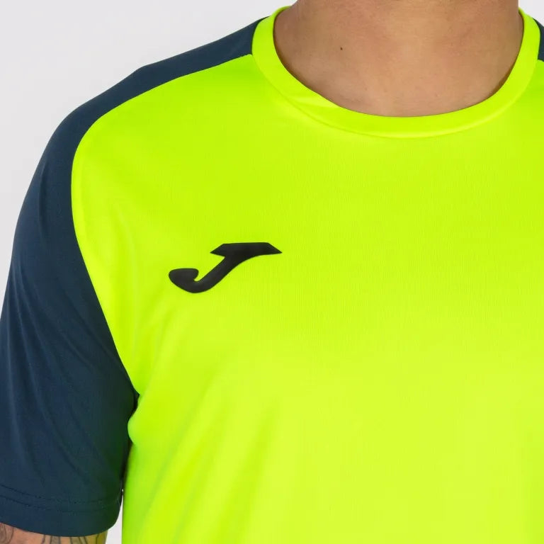 Joma academy iv fluor žlto-námornícke športové tričko 2xl-3xl