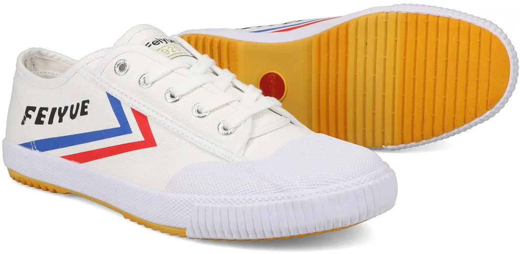 Bróga Leanaí Feiyue Jr Canbhás Bán