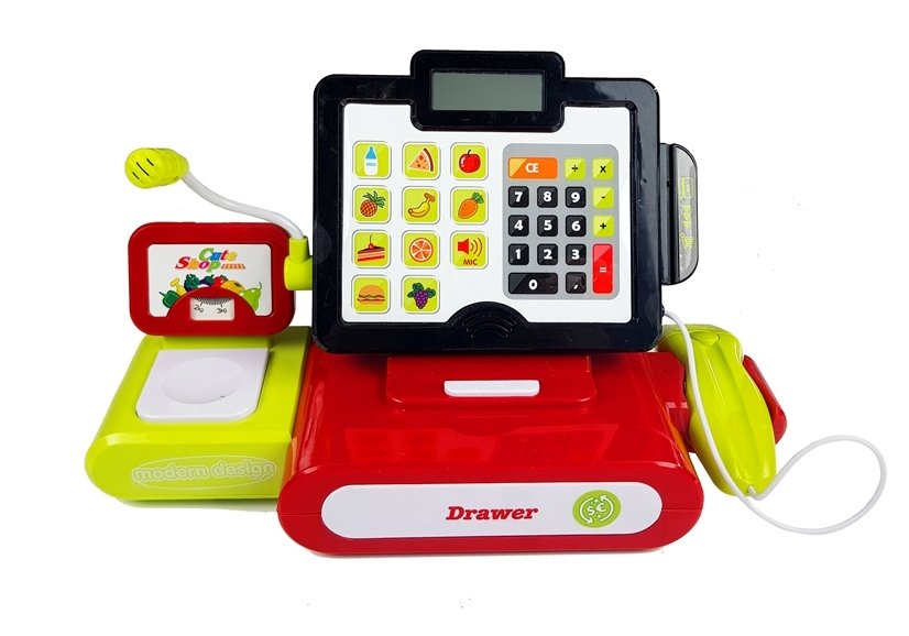 Cash Register With Touchscreen Calculator + Accesories