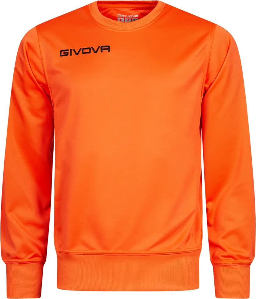 Sudadera Deportiva Givova Polarfleece One Naranja