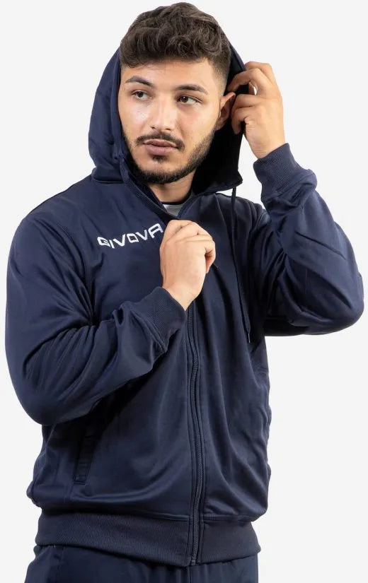 Sportsweater Givova Polarfleece 500 Blauw