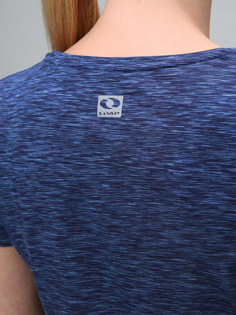 Dam t-shirt loap marlona blu blå l