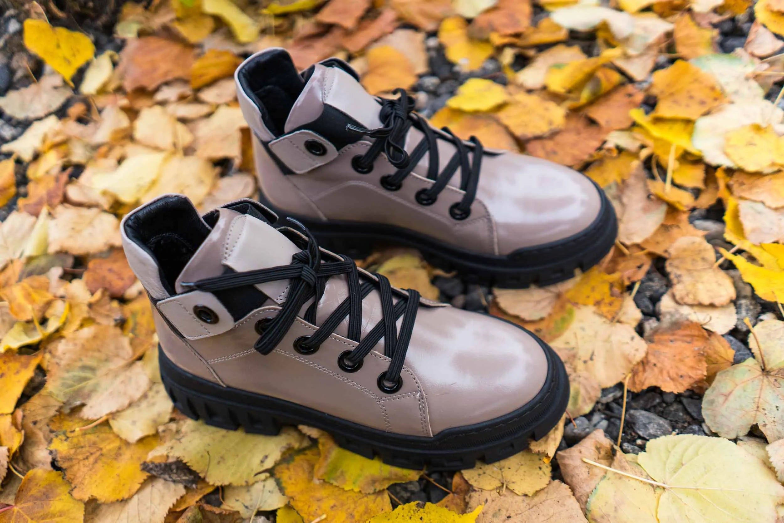 Dame lædersko nell 157 beige 41