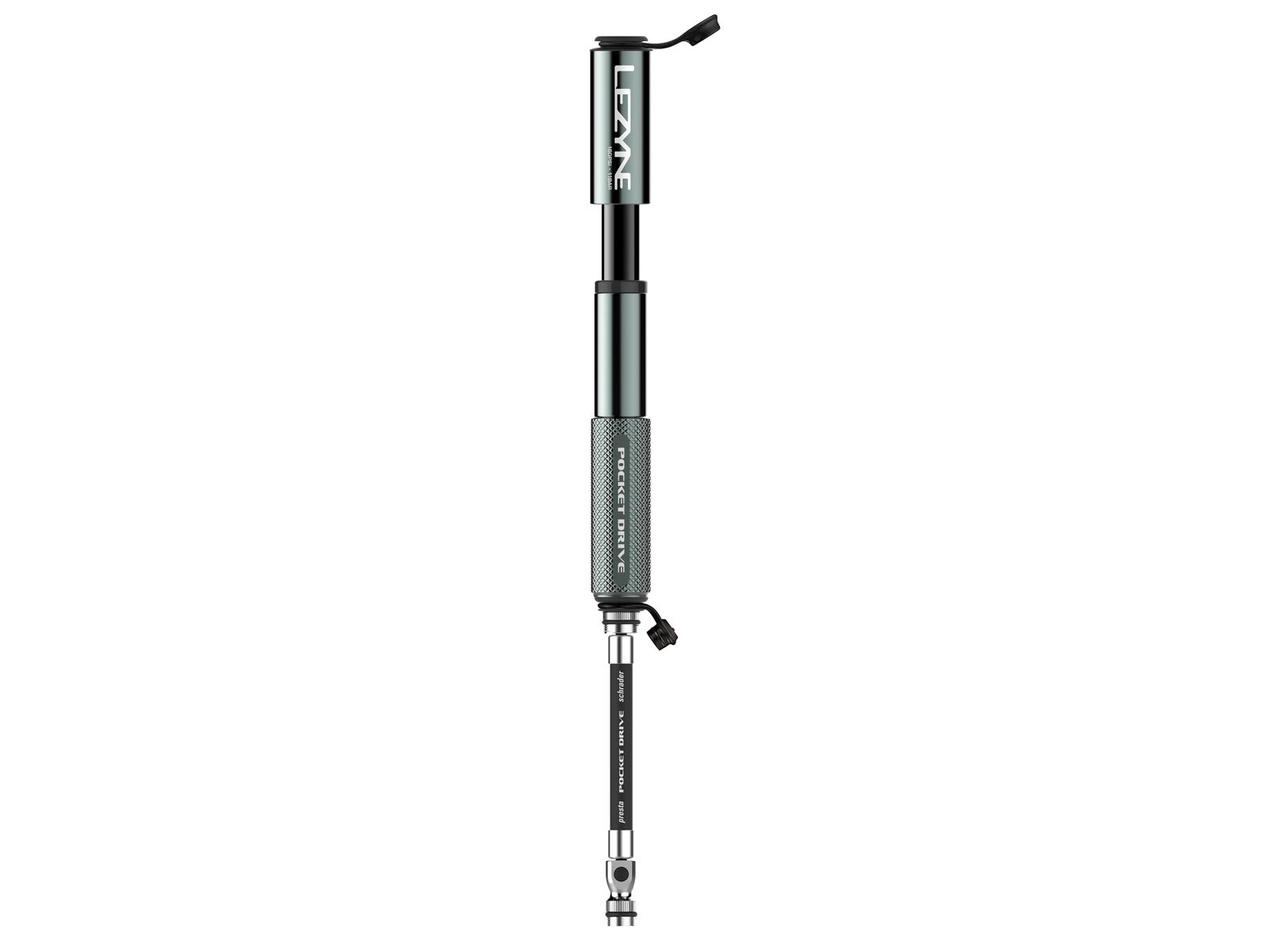 Lezyne Hand Pump Cnc Hp Pocket Drive Gloss Lightgrey 150 - 15.0