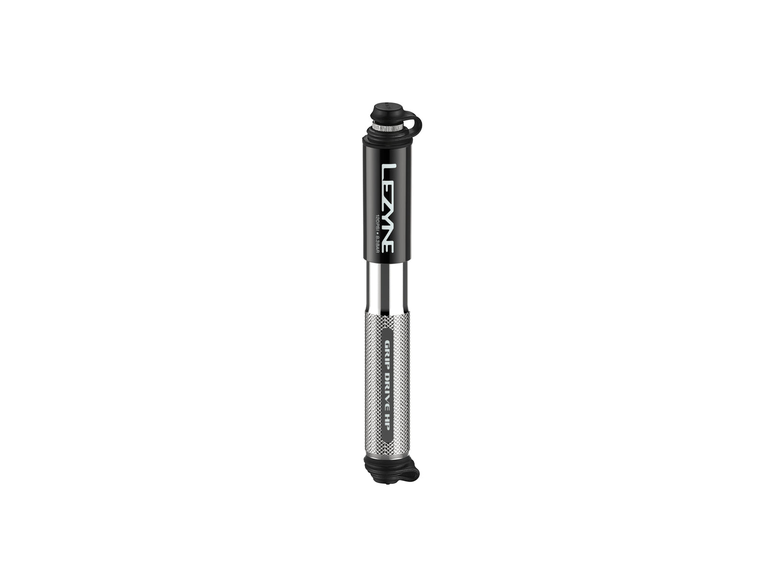 Lezyne Bike Hand Pump Hp Grip Drive Silver S (180) - S (18.0)