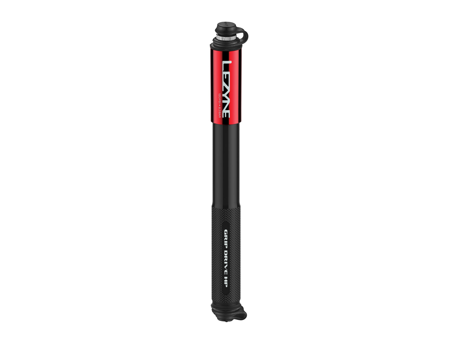 Lezyne Bike Hand Pump Hp Grip Drive Red M (232) - M (23.2)