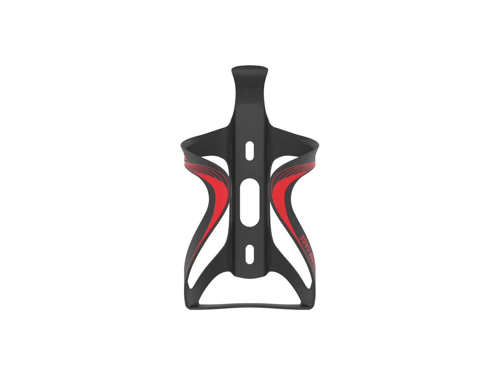Lezyne Bottle Cage Carbon Team Black-red