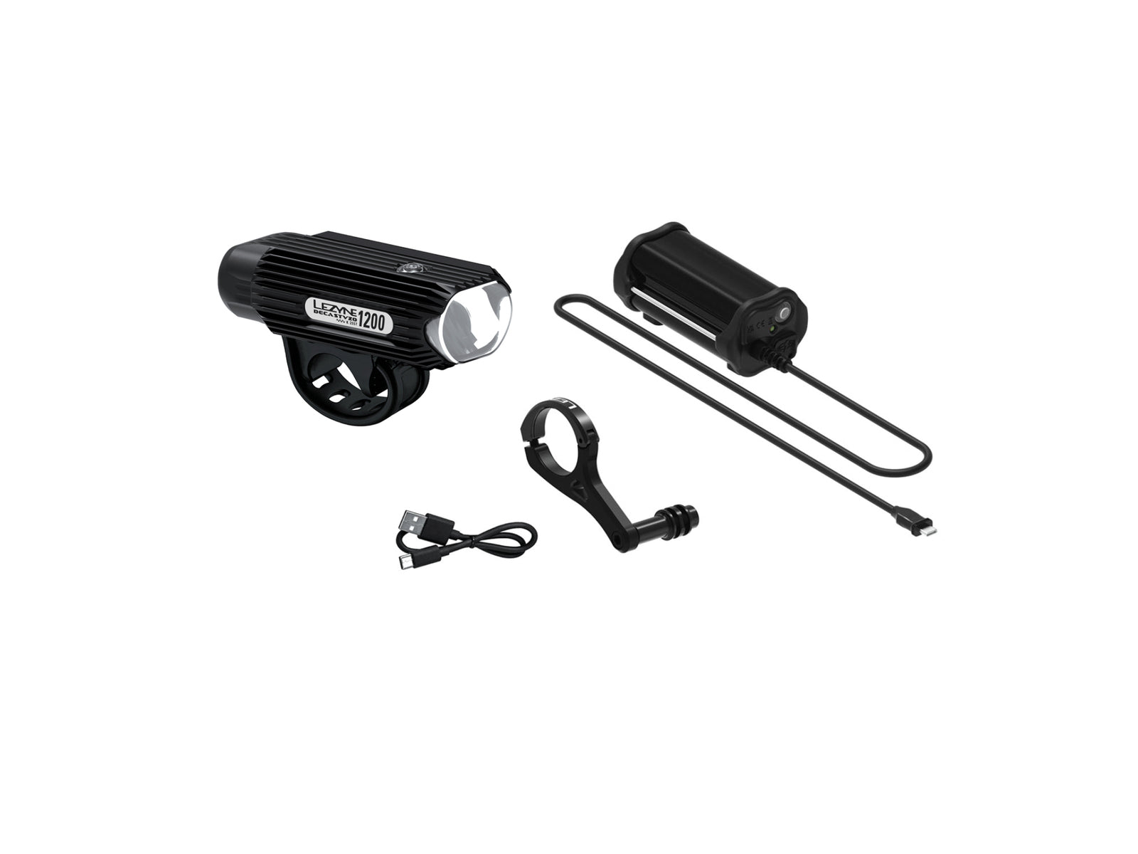 Lezyne Deca 1200 Stvzo Loaded Kit Black