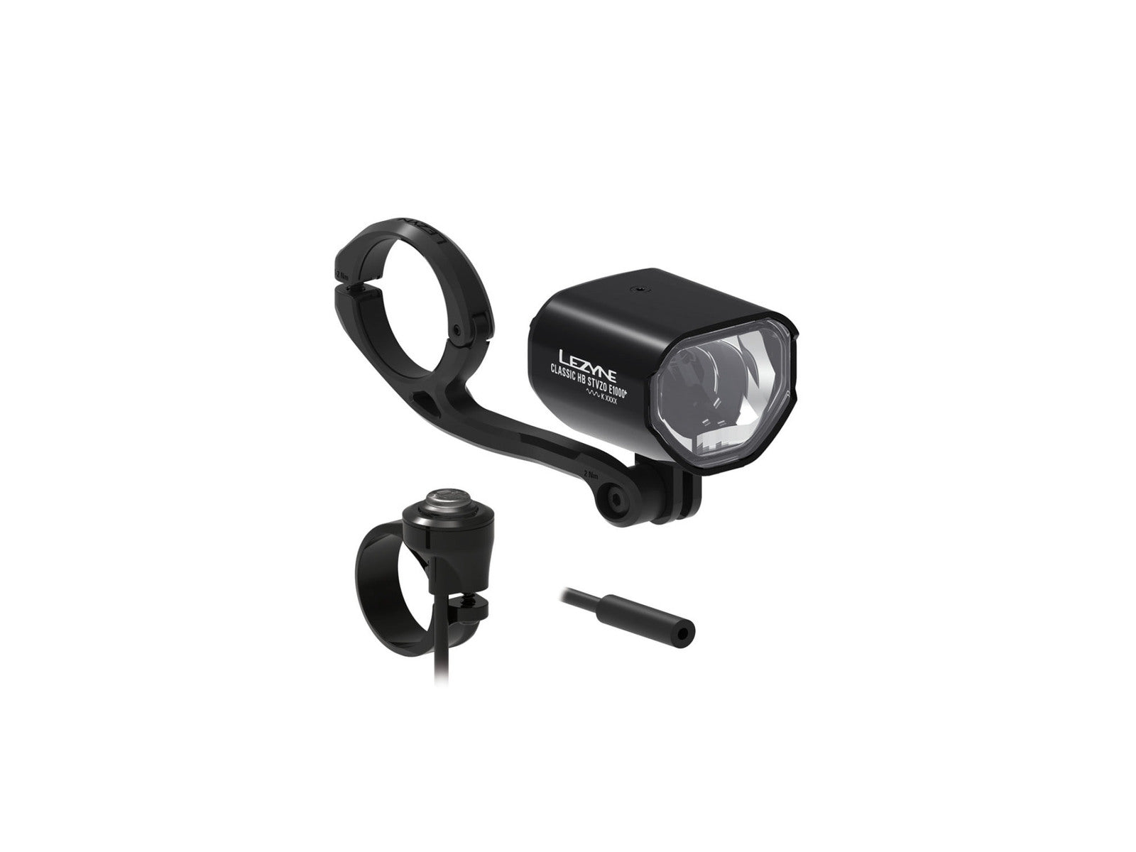 Lezyne Classic Hb E1000+ Stvzo Black