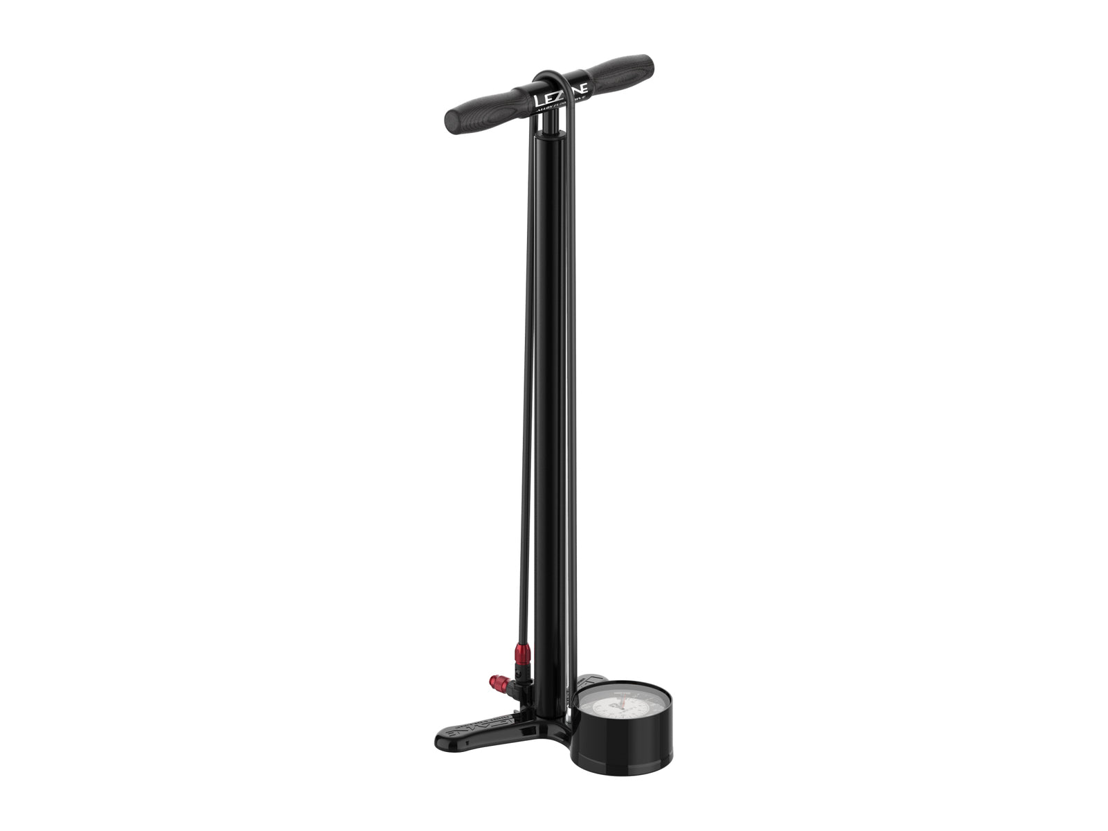 Lezyne Alloy Hp Floor Drive Satin Black 635 Cm - 63.5 Cm