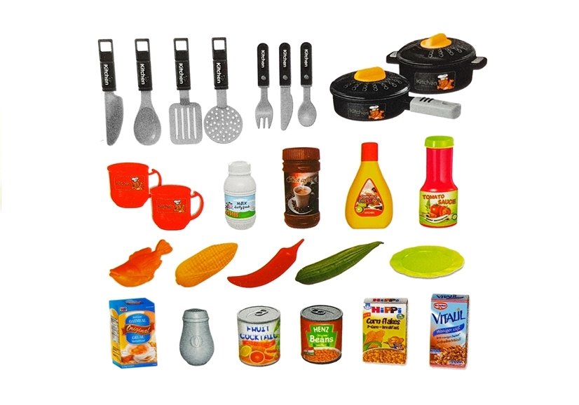 Kitchen For Children With Sounds And Real Tap