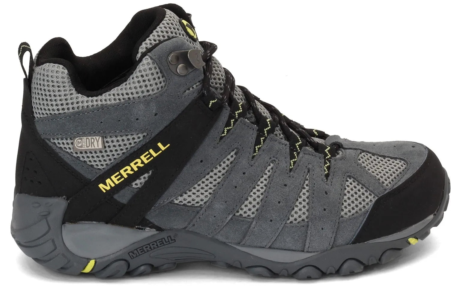 Men's Trekking Shoes Merrell Men Accentor 2 Vent Mid Wp Turbulence Grey